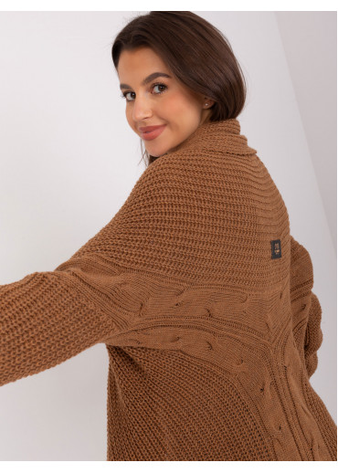 Hnedý kardigán