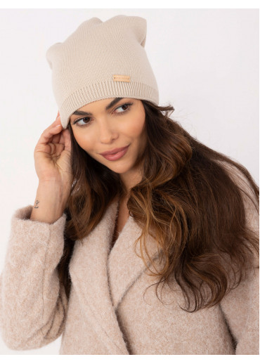 Béžovo hnedá čiapka