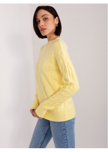 Vanilkovo žltý pulóver