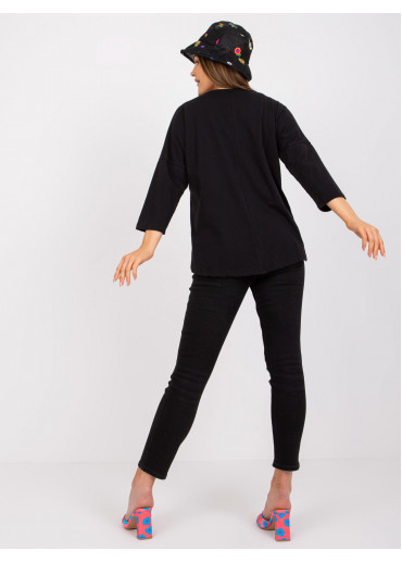 Čierne tričko s potlačou