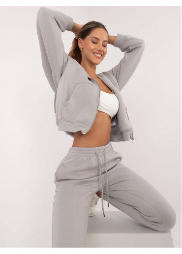 Svetlosivé basic tepláky