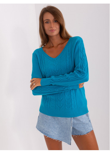 Mätovo zelený pulóver