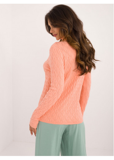 Broskyňovo ružový dámsky rolák