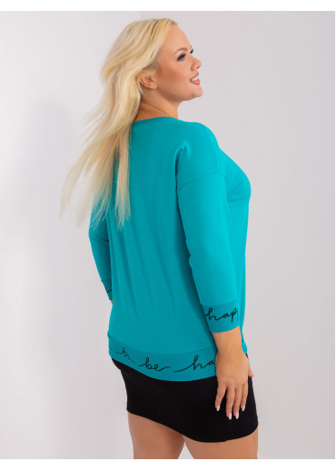 Mätovo zelená mikina