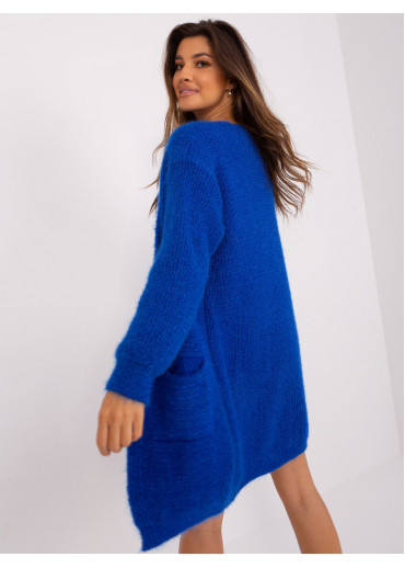 Kobaltovo modrý kardigán