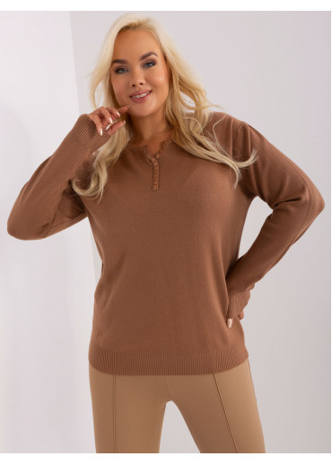 Hnedý pulóver