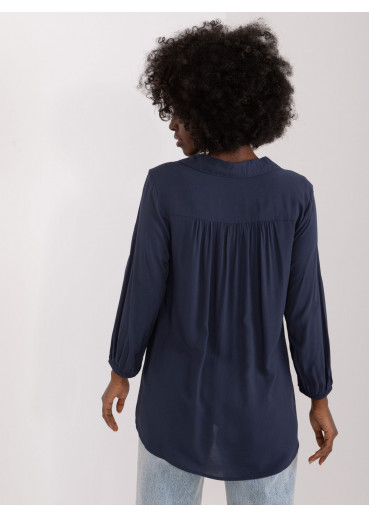 Modrá dámska blúzka