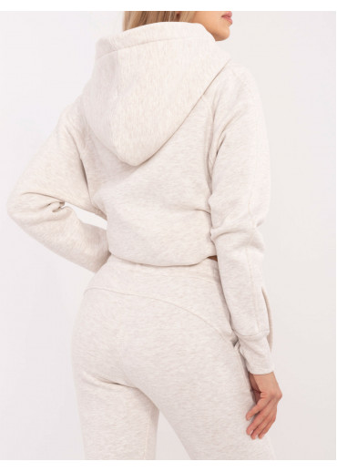 Béžovo hnedá tepláková súprava