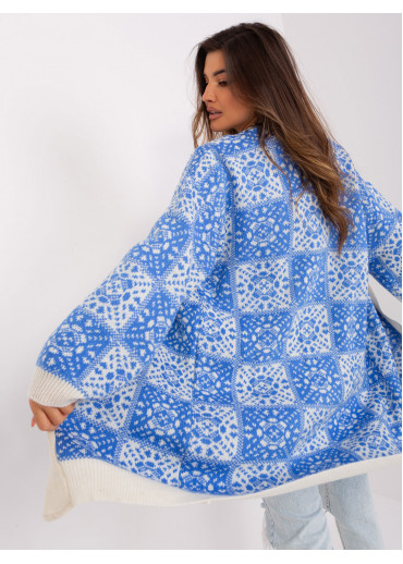 Svetlomodrý kardigán