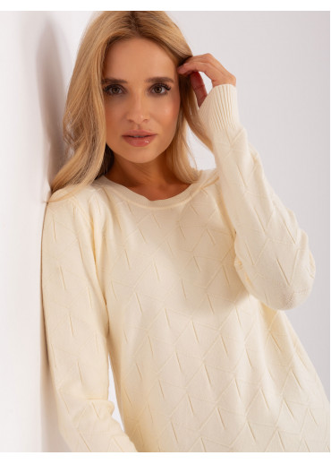 Béžovo hnedý pulóver