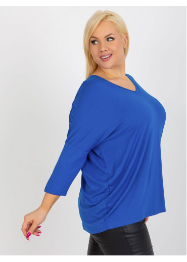 Kobaltovo modré tričko