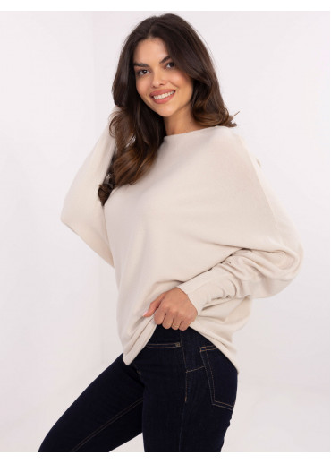 Béžovo hnedý dámsky sveter