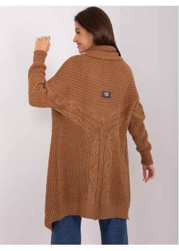 Hnedý kardigán