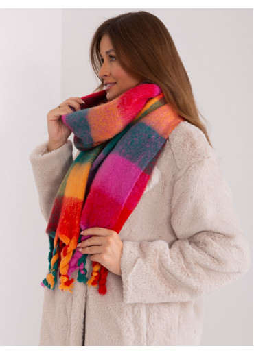 Tmavozelený hebký šál