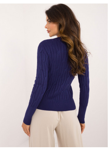 Modrý dámsky sveter