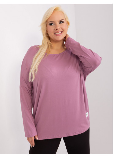 Tmavopúdrovo ružové tričko