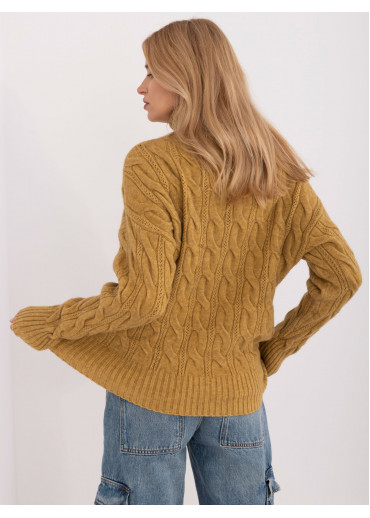 Olivovo zelený dámsky rolák