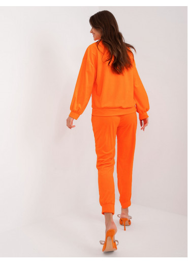 Oranžová tepláková súprava