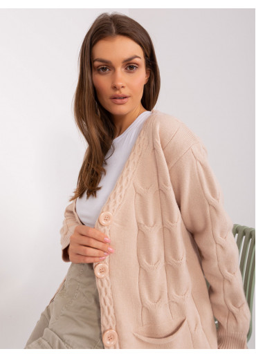 Béžovo hnedý sveter