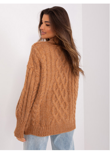 Kapučínovo hnedý polorolák