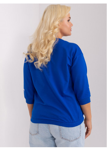 Kobaltovo modré tričko