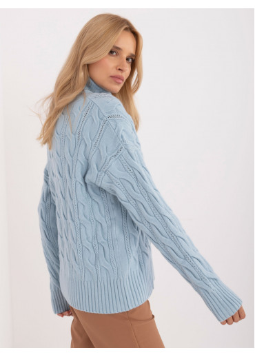 Svetlomodrý dámsky rolák