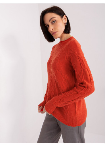 Karamelovo hnedý pulóver