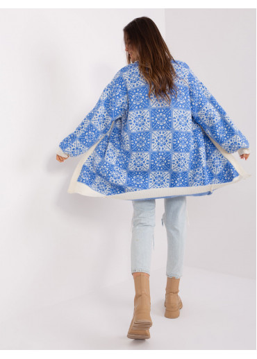 Svetlomodrý kardigán