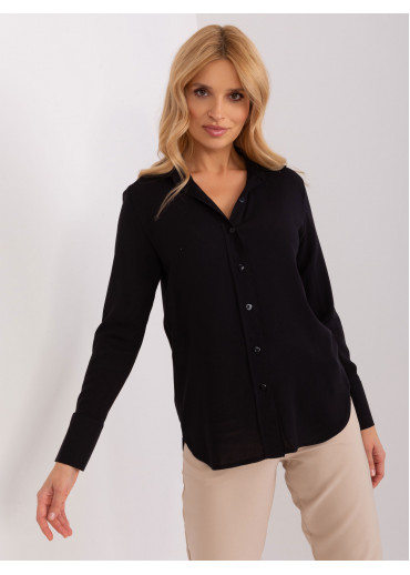 Čierna klasická košeľa