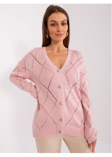 Púdrovo ružový sveter