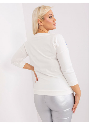 Svetlomodré tričko s potlačou