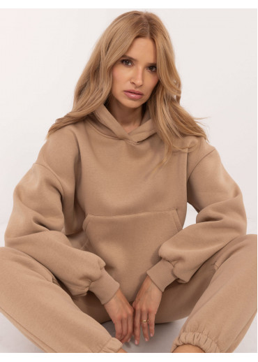 Béžovo hnedá tepláková súprava