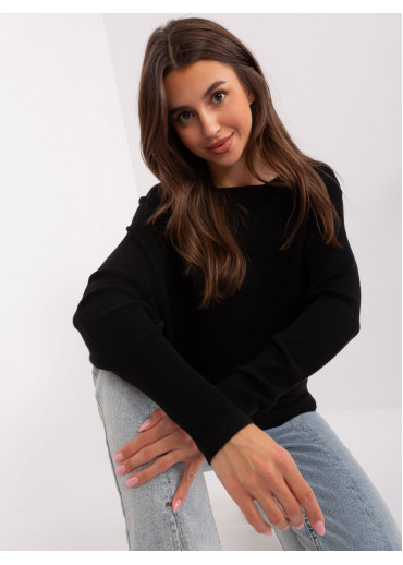 Čierny pulóver