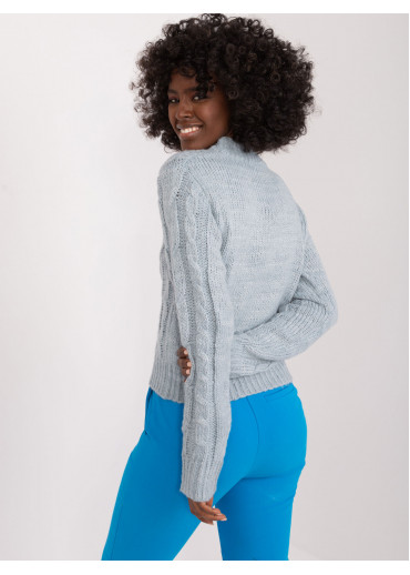 Svetlozelený pulóver