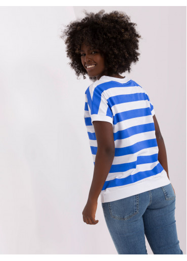 Svetlomodré pruhované tričko