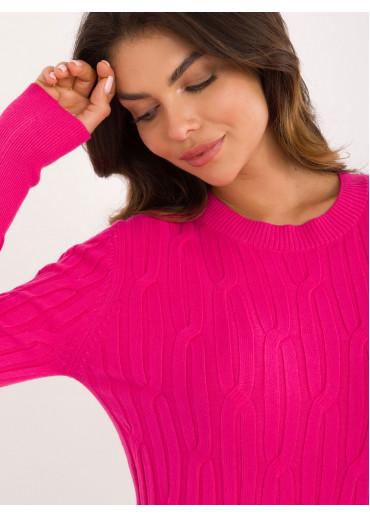 Fuchsiovo ružový dámsky sveter
