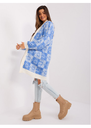 Svetlomodrý kardigán