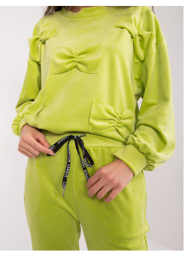 Limetkovo zelená tepláková súprava