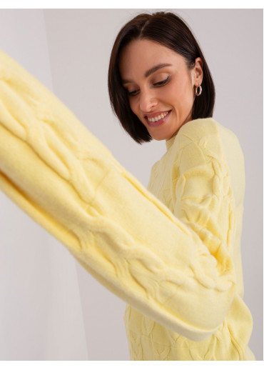 Vanilkovo žltý pulóver