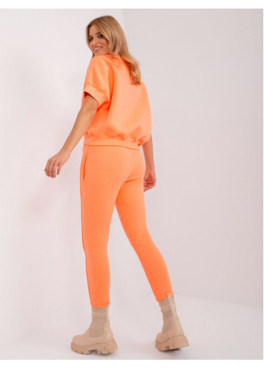 Oranžový teplákový komplet