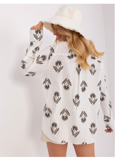 Čierna košeľa s potlačou
