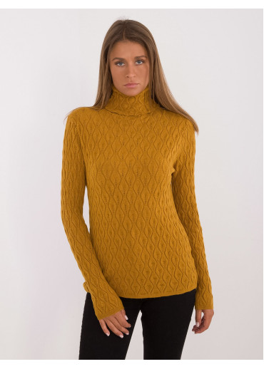 Karamelovo hnedý dámsky rolák