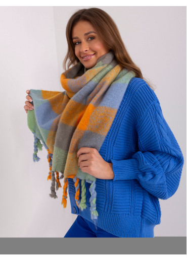 Oranžový hebký šál