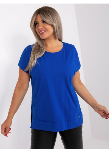 Kobaltovo modré tričko