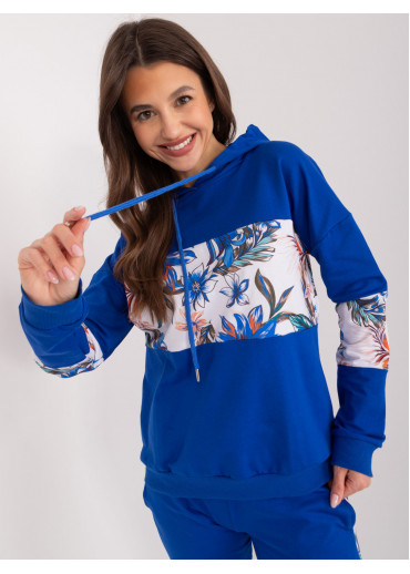 Kobaltovo modrá tepláková súprava