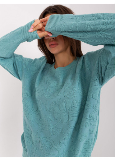 Svetlozelený pulóver