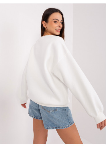 Smotanovo biela mikina