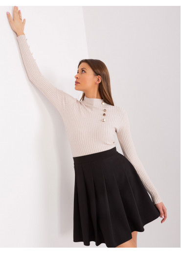 Béžovo hnedý polorolák