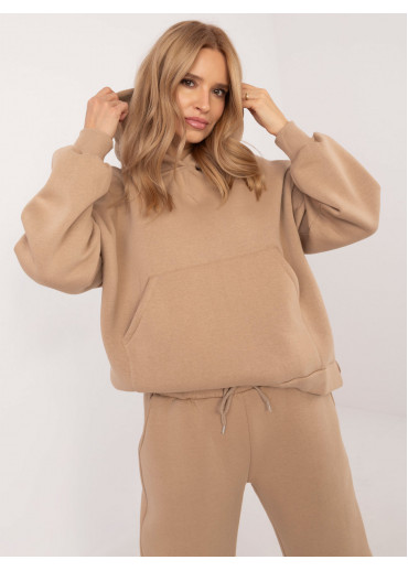 Béžovo hnedá tepláková súprava