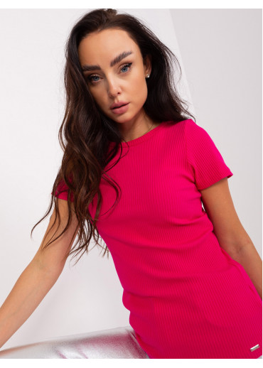 Fuchsiovo ružové tričko